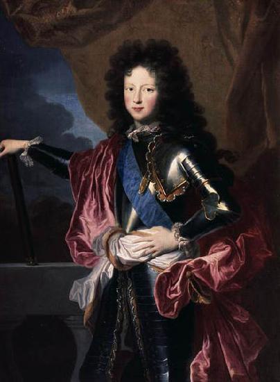 Hyacinthe Rigaud Portrait of Philippe II, Duke of Orleans (1674-1723), Regent de France oil painting image